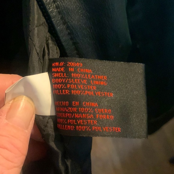 Phase Two Ladies Leather Jacket - Picture 3 of 4